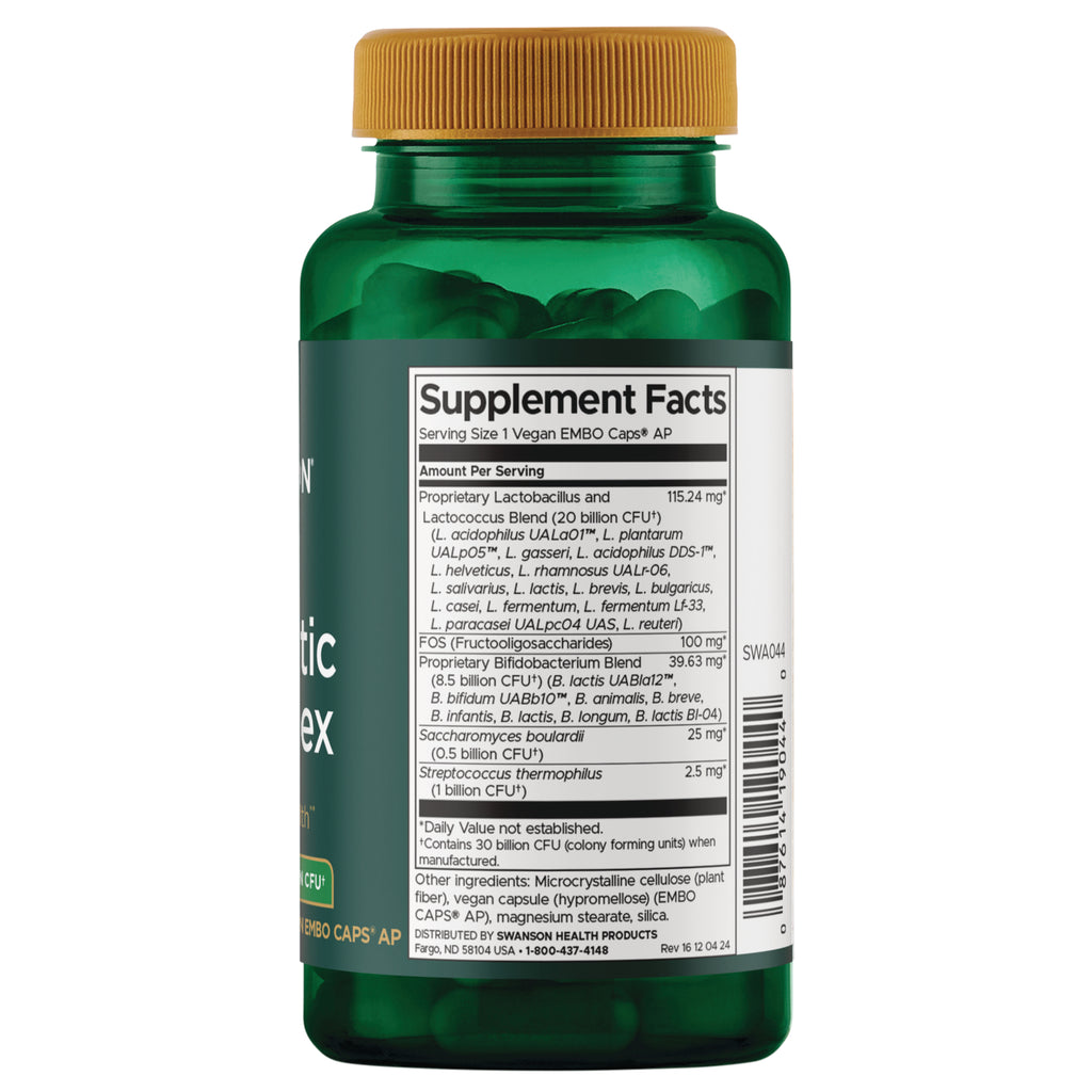 SWA044 | Back label with Supplement Facts - Thumbnail