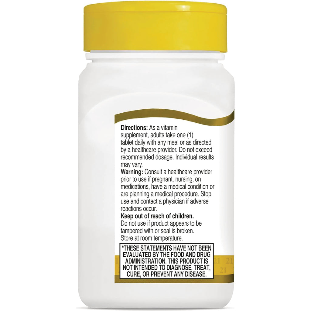 CNT162 | back label of white supplement bottle showing directions, warnings, keep out of reach of children and FDA disclaimer - Thumbnail