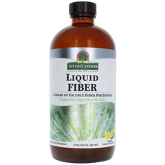 NAT117 | Nature's Answer Liquid Fiber supplement bottle 16 fl oz lemon-lime flavor