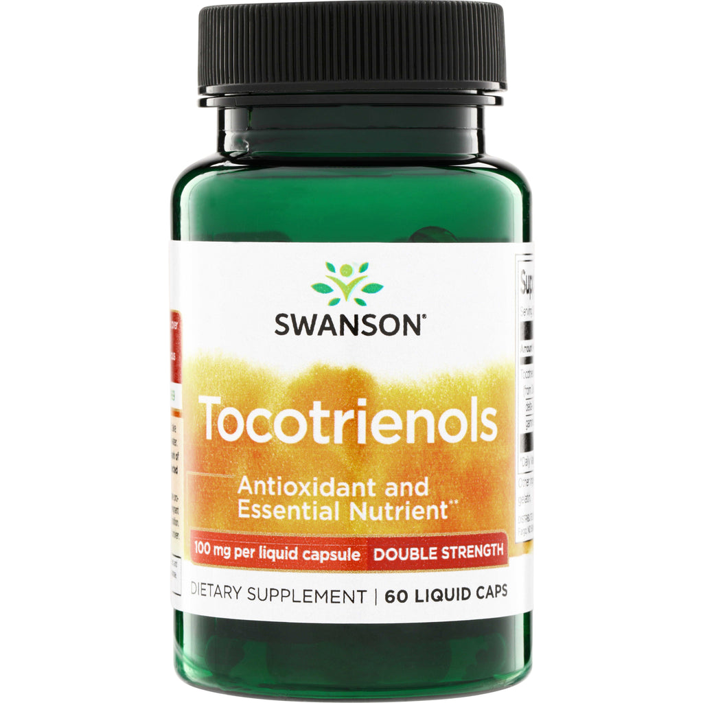 SWU680 | Swanson Tocotrienols dietary supplement, Double Strength, 100 mg per liquid capsule, 60 liquid caps - Thumbnail