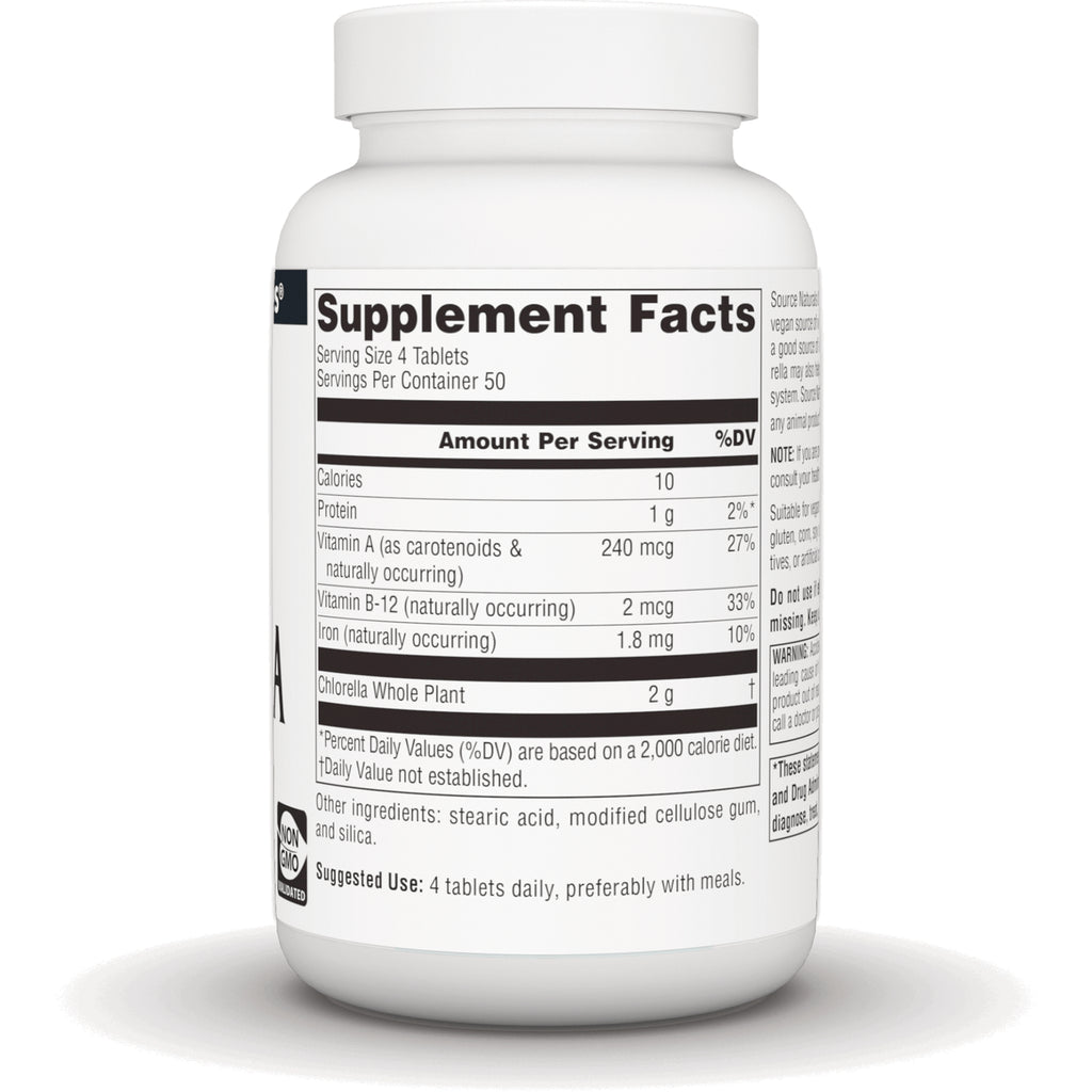 SN439 | Back label with Supplement Facts panel and suggested use on bottle - Thumbnail