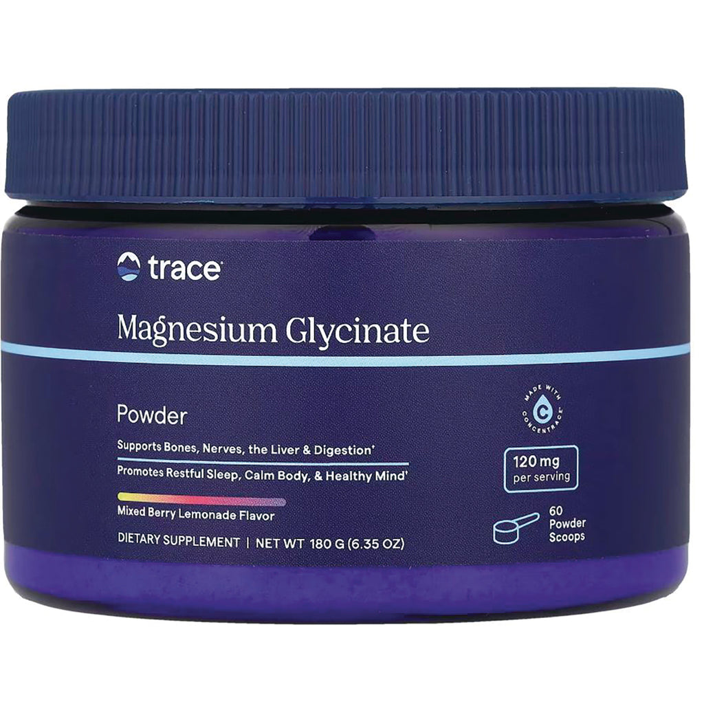 TM154 | Trace Magnesium Glycinate Powder tub, Mixed Berry Lemonade flavor, 180 g - Thumbnail