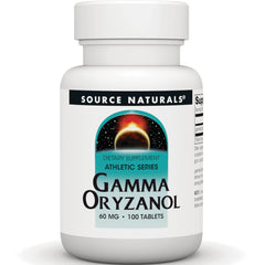 SN716 | Source Naturals Gamma Oryzanol 60 mg dietary supplement, 100 tablets