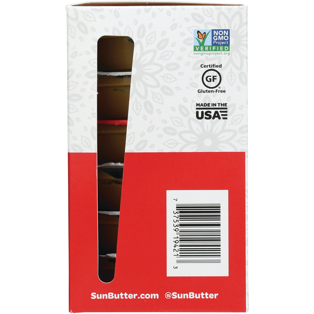 SBT009 | product box side with vertical window showing stacked cups, barcode, non-GMO and gluten-free logos - Thumbnail
