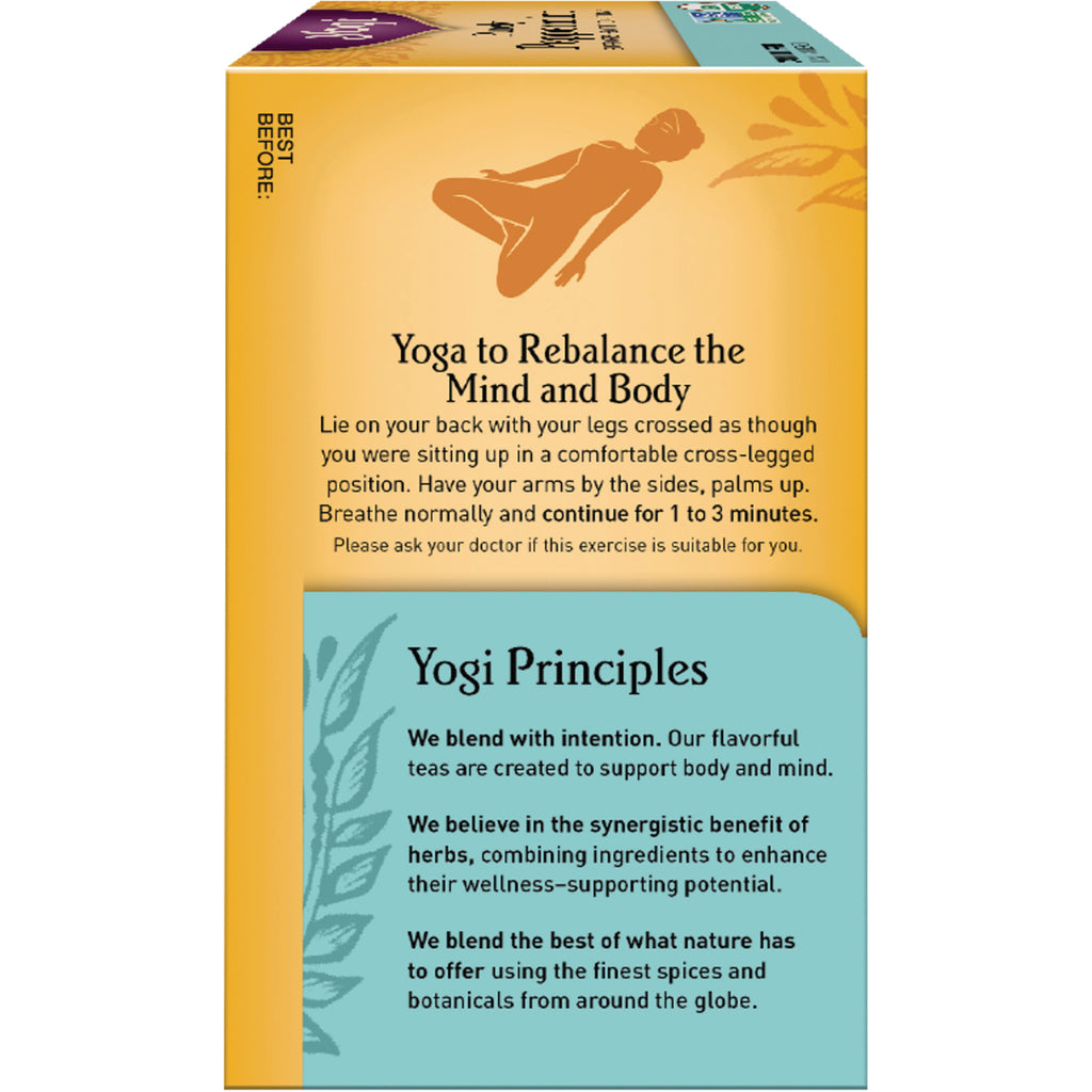 AHW027 | Box side with 'Yoga to Rebalance the Mind and Body' heading and 'Yogi Principles' text - Thumbnail