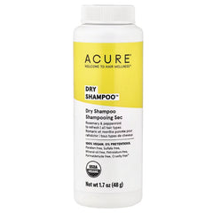 ACR005 | ACURE Dry Shampoo, Rosemary & Peppermint, 1.7 oz bottle