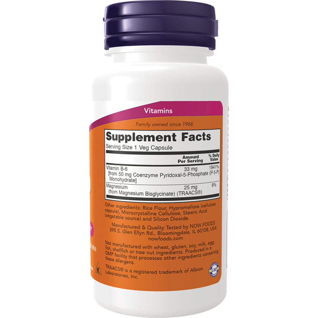 NWF1371 | Back of white supplement bottle showing Supplement Facts panel and ingredient text - Thumbnail