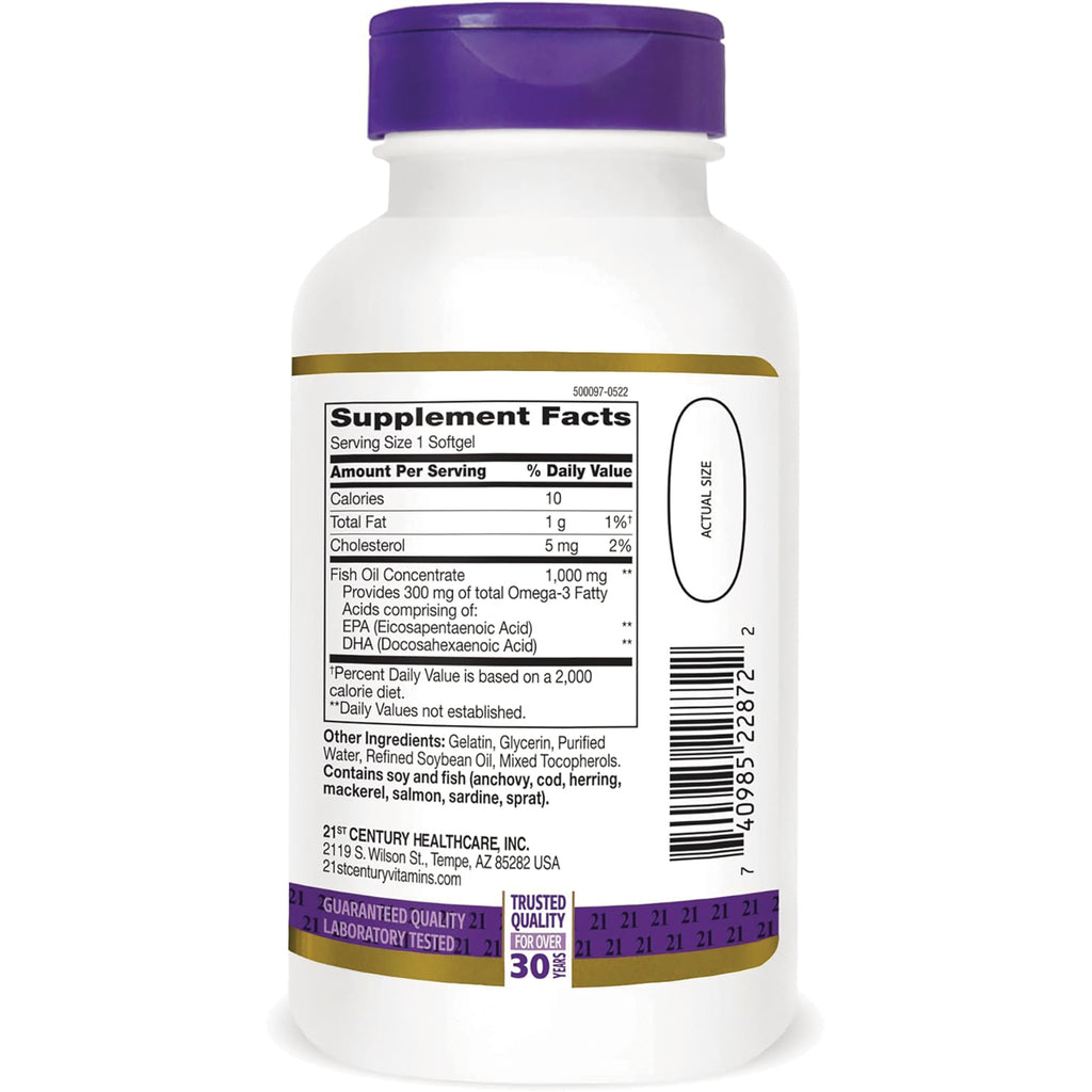 CNT115 | Back label showing Supplement Facts panel and ingredients on white bottle with purple cap - Thumbnail