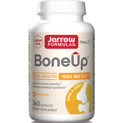 JR291 | Jarrow Formulas BoneUp bottle, bone health supplement, 1000 MG calcium, 360 capsules
