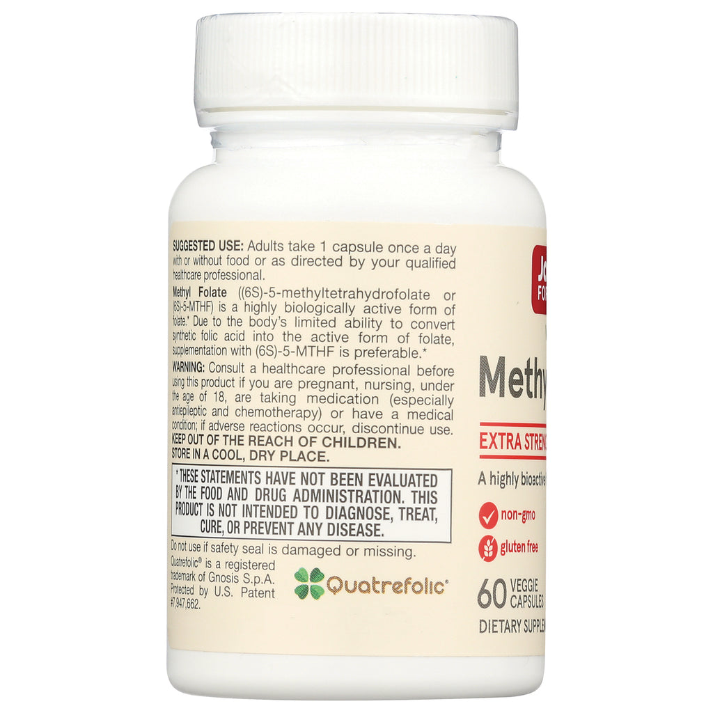 JR240 | back label of white supplement bottle showing suggested use, warnings, and FDA disclaimer - Thumbnail