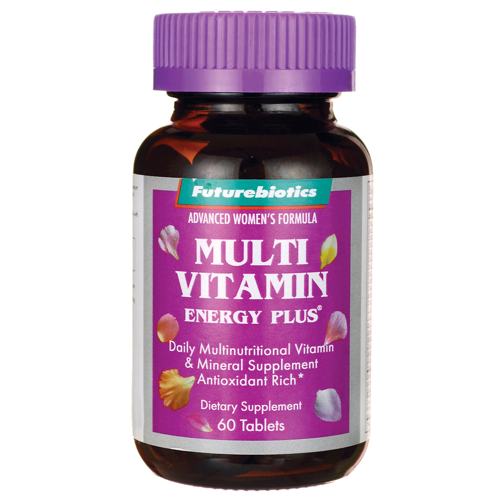 FB029 | Futurebiotics Multi Vitamin Energy Plus bottle, advanced women's formula, 60 tablets - Thumbnail
