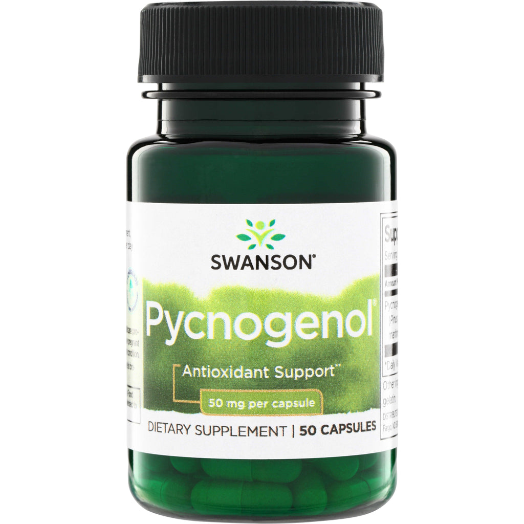 SW612 | Swanson Pycnogenol dietary supplement, Antioxidant Support, 50 mg per capsule, 50 capsules - Thumbnail