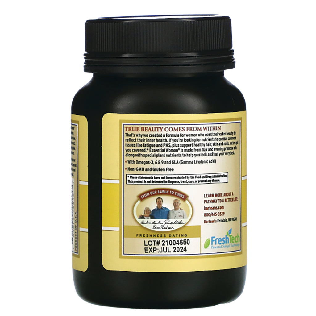 BAR037 | Back of black supplement bottle with yellow label showing LOT# 21004650 and EXP: JUL 2024 - Thumbnail