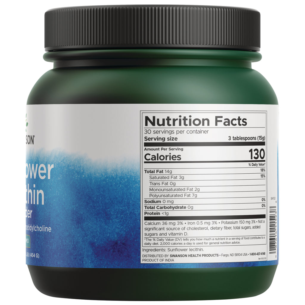 SW1523 | Back of label with ingredients and serving information - Thumbnail