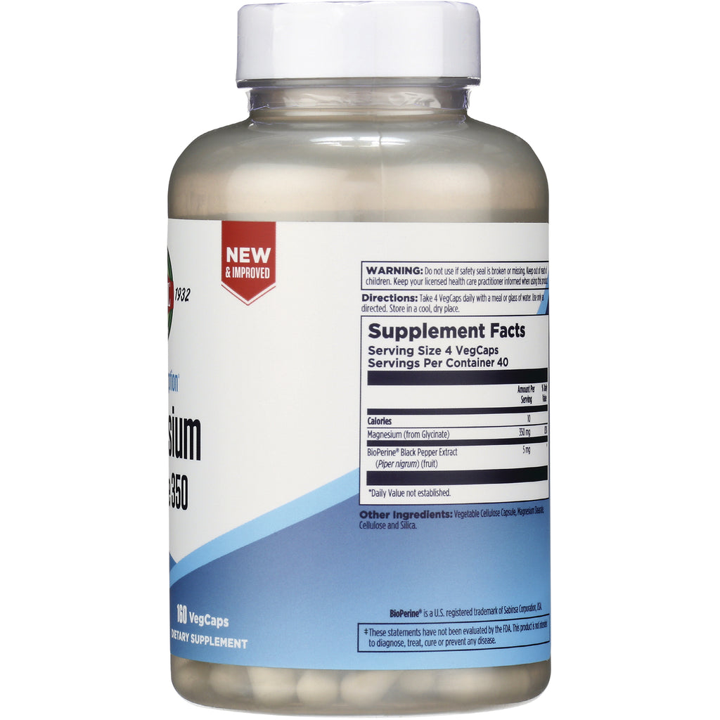 KL564 | Back label showing Supplement Facts panel, directions, and other ingredients on supplement bottle - Thumbnail