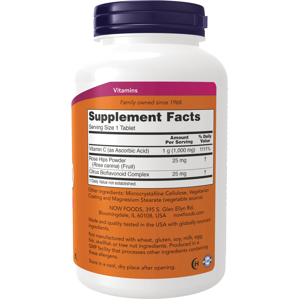 NWF1336 | back label showing Supplement Facts panel and ingredient text on a white vitamin bottle - Thumbnail