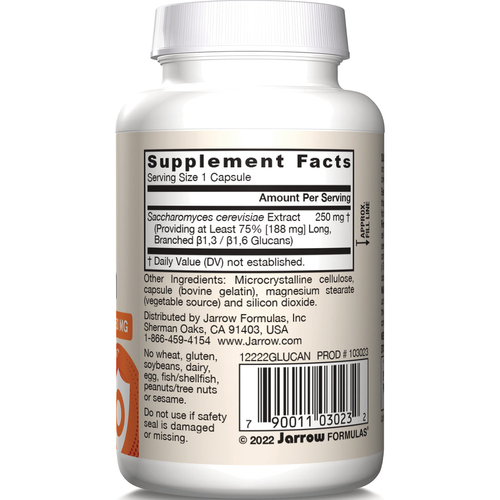JR277 | back label showing Supplement Facts, serving size 1 capsule, ingredients and barcode - Thumbnail