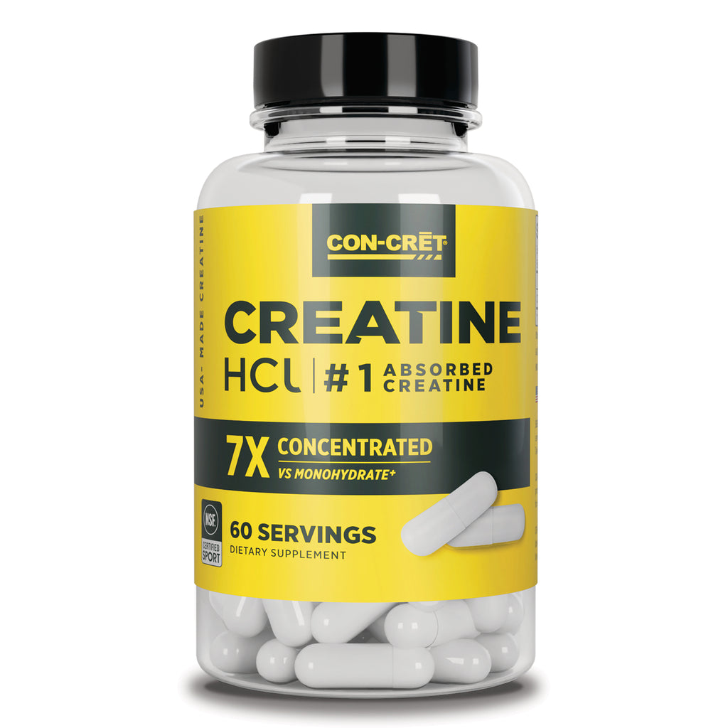CNC006 | Con-Cret Creatine HCL, 60 Servings, Capsules - Thumbnail
