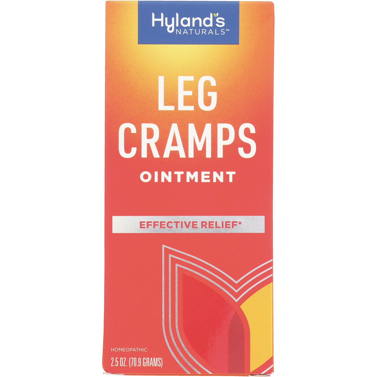 HY241 | Hyland's Naturals LEG CRAMPS OINTMENT box with Effective Relief label, 2.5 oz