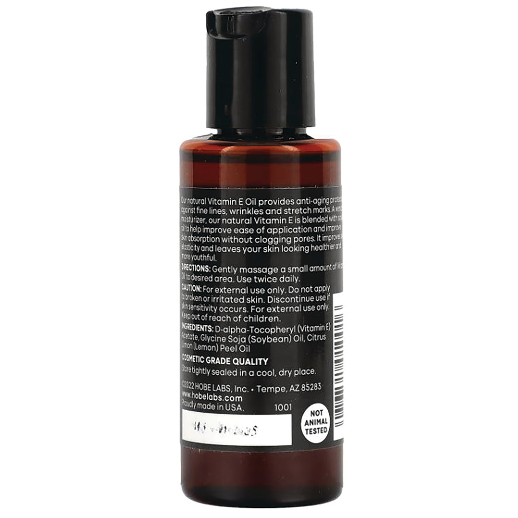 HBL002 | Bottle back label showing directions, ingredients, barcode and NOT ANIMAL TESTED badge - Thumbnail