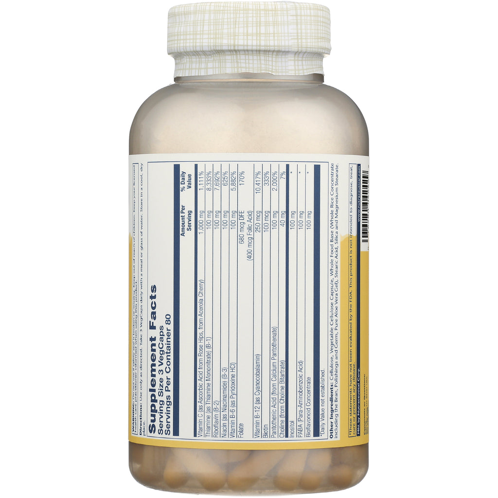 SLR453 | Back of supplement bottle showing Supplement Facts panel and ingredient list - Thumbnail