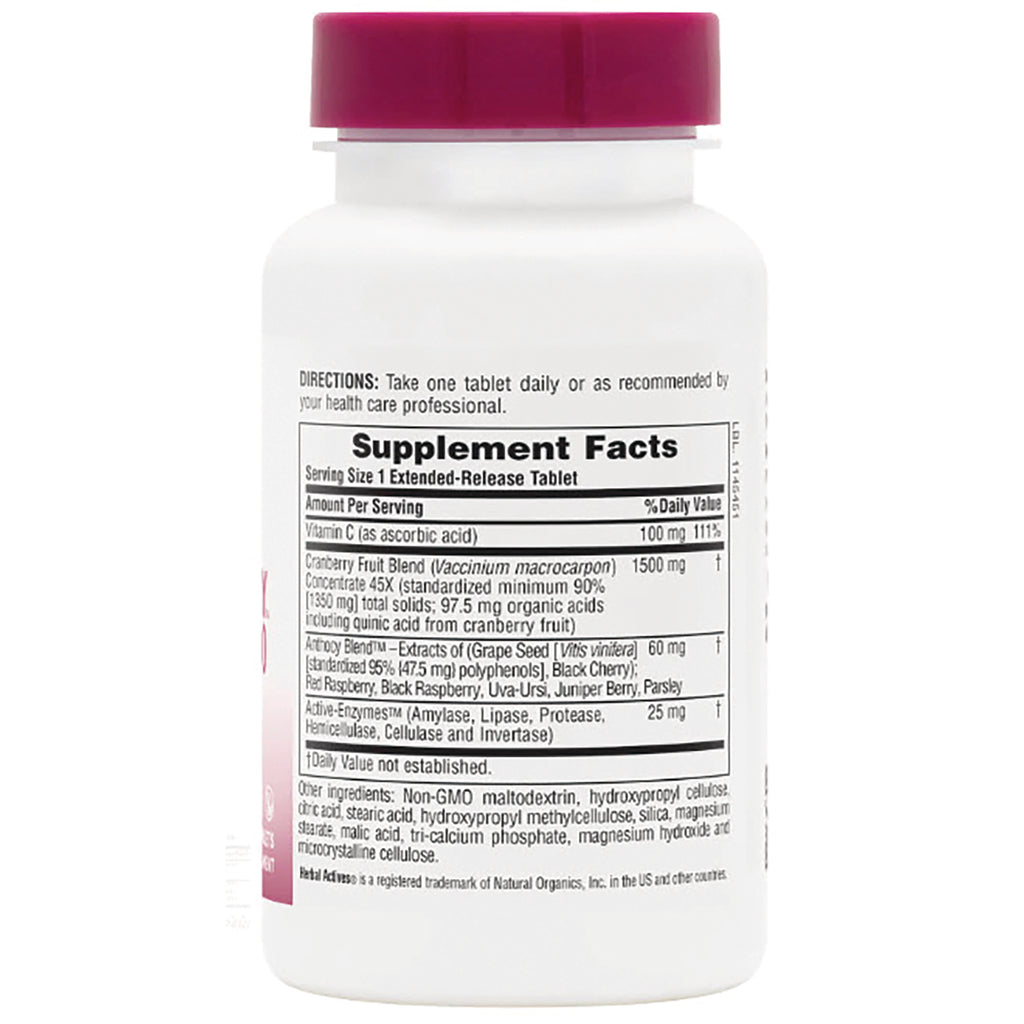 NTP224 | Supplement facts panel on a white bottle with a magenta cap - Thumbnail