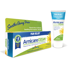 BRN091 | Arnicare CREAM pain relief tube and retail box showing packaging and branding