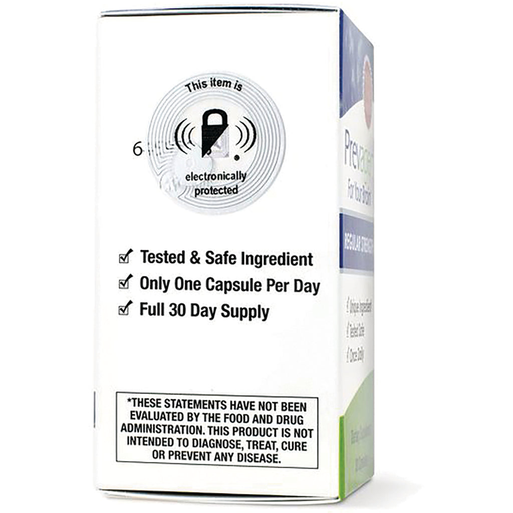 QB001 | side infographic on box listing Tested & Safe Ingredient; Only One Capsule Per Day; Full 30 Day Supply - Thumbnail