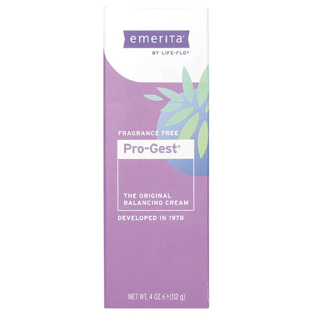 EMR013 | Emerita Pro-Gest fragrance free original balancing cream purple front box showing brand and product name - Thumbnail