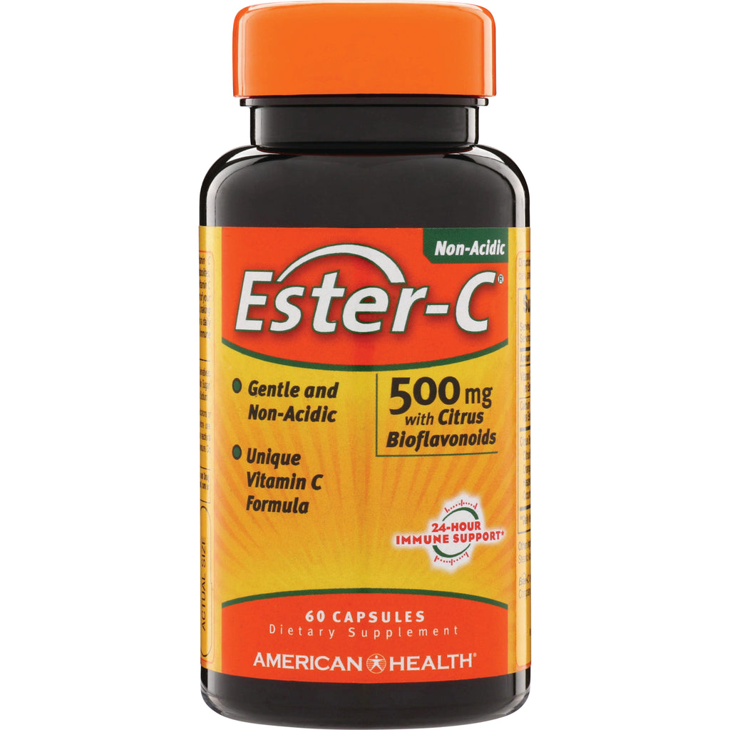 AM168 | American Health Ester-C 500 mg with Citrus Bioflavonoids, 60 capsules - Thumbnail