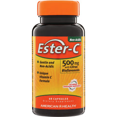 AM168 | American Health Ester-C 500 mg with Citrus Bioflavonoids, 60 capsules
