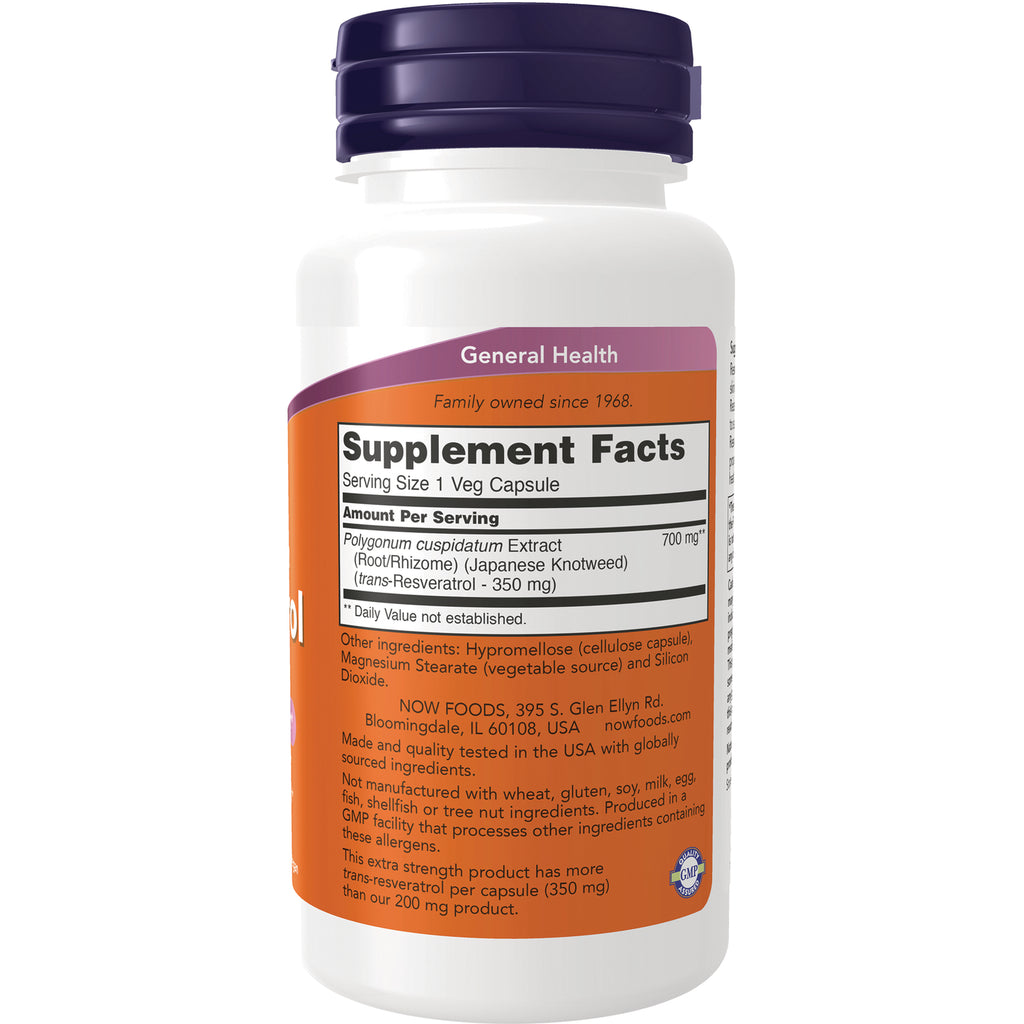 NWF1435 | Back of white supplement bottle showing Supplement Facts panel and ingredients - Thumbnail