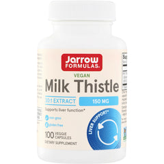 JR199 | Jarrow Formulas Vegan Milk Thistle 30:1 Extract 150 mg, 100 veggie capsules