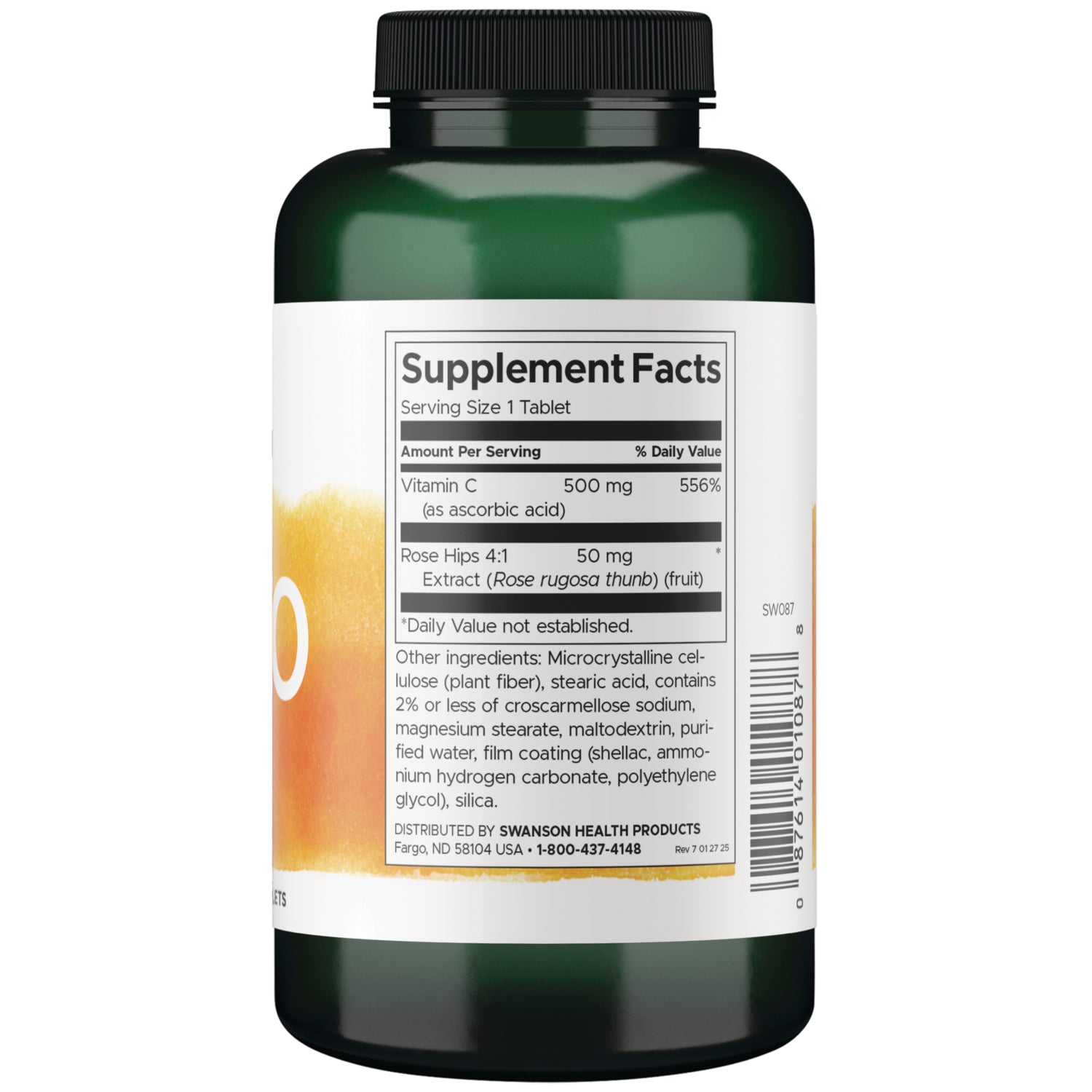 SW087 | Round speckled tablet with size scale in centimeters and inches