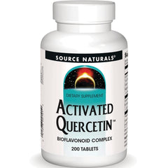 SN608 | Source Naturals Activated Quercetin Bioflavonoid Complex dietary supplement, 200 tablets