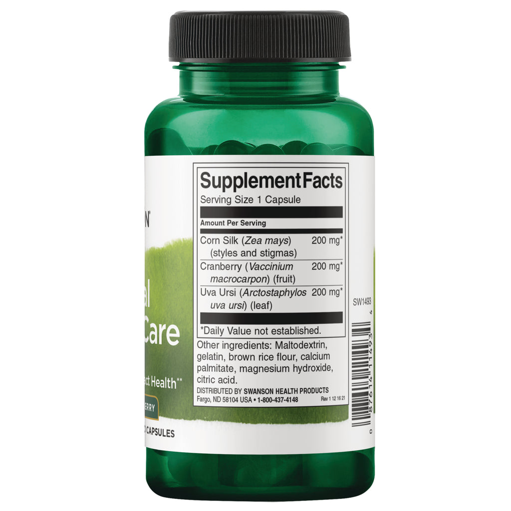 SW1493 |Back label with Supplement Facts - Thumbnail