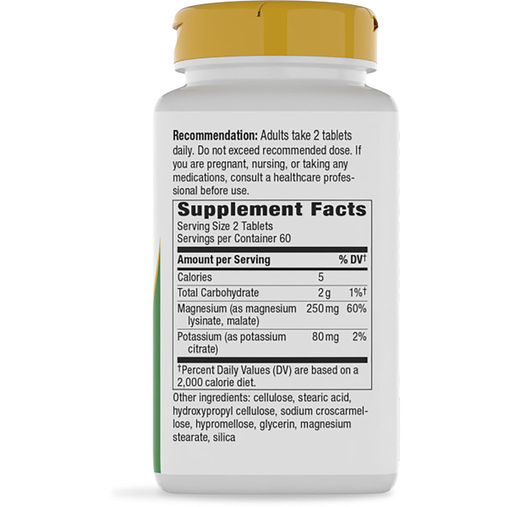 ET134 | back of dark supplement bottle showing Supplement Facts panel, serving size, ingredients and warnings - Thumbnail
