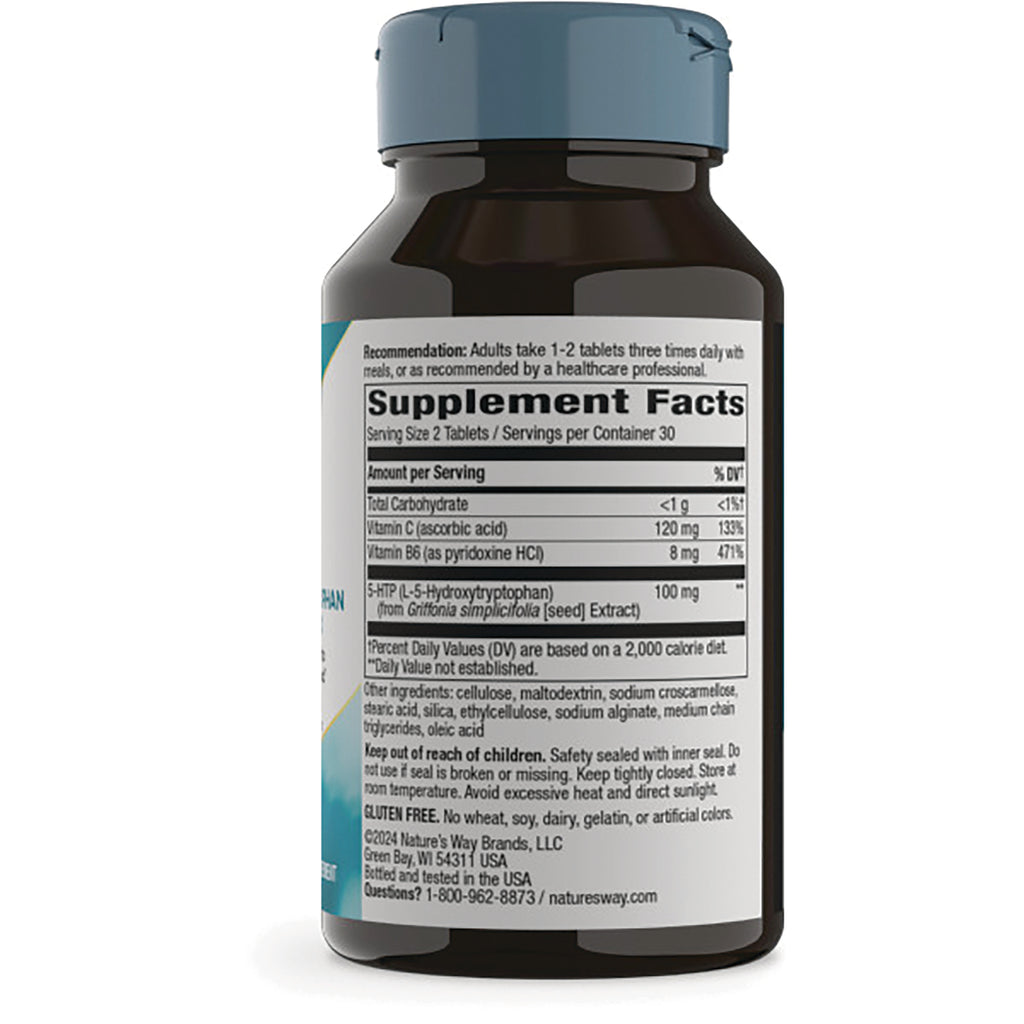NW593 | Back of brown supplement bottle showing Supplement Facts panel and ingredient text - Thumbnail