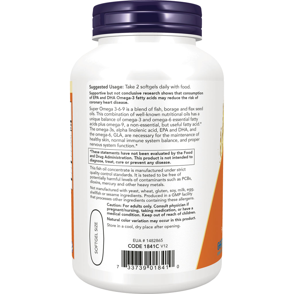 NWF152 | Back label showing suggested usage, warnings, and barcode on white supplement bottle - Thumbnail