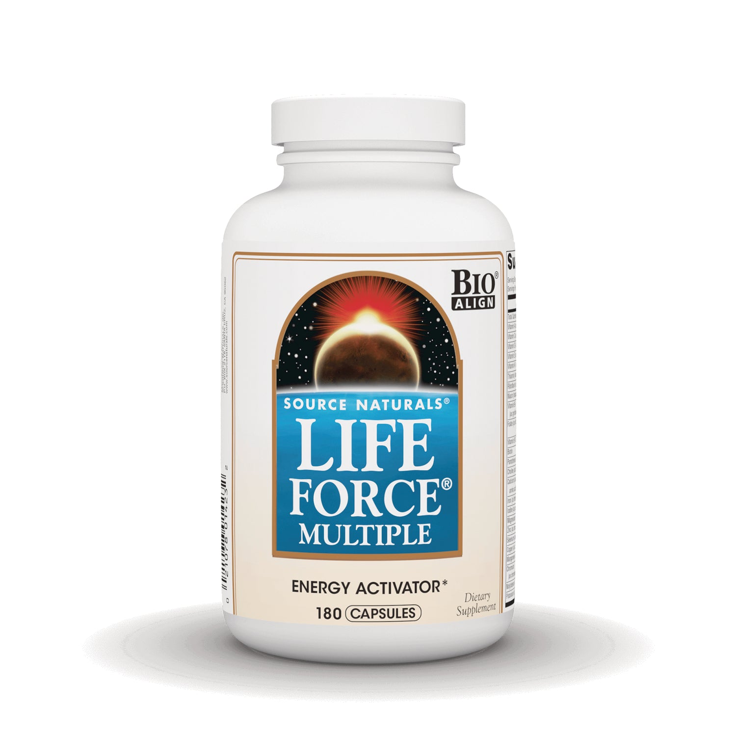 SN567 | Source Naturals Life Force Multiple Energy Activator, 180 capsules bottle front