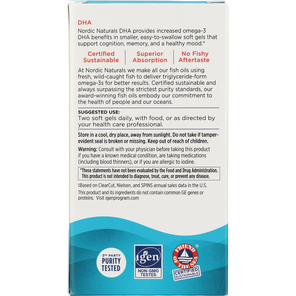 NRN010 | Back panel showing suggested use, warnings, and purity and non-GMO certification badges - Thumbnail