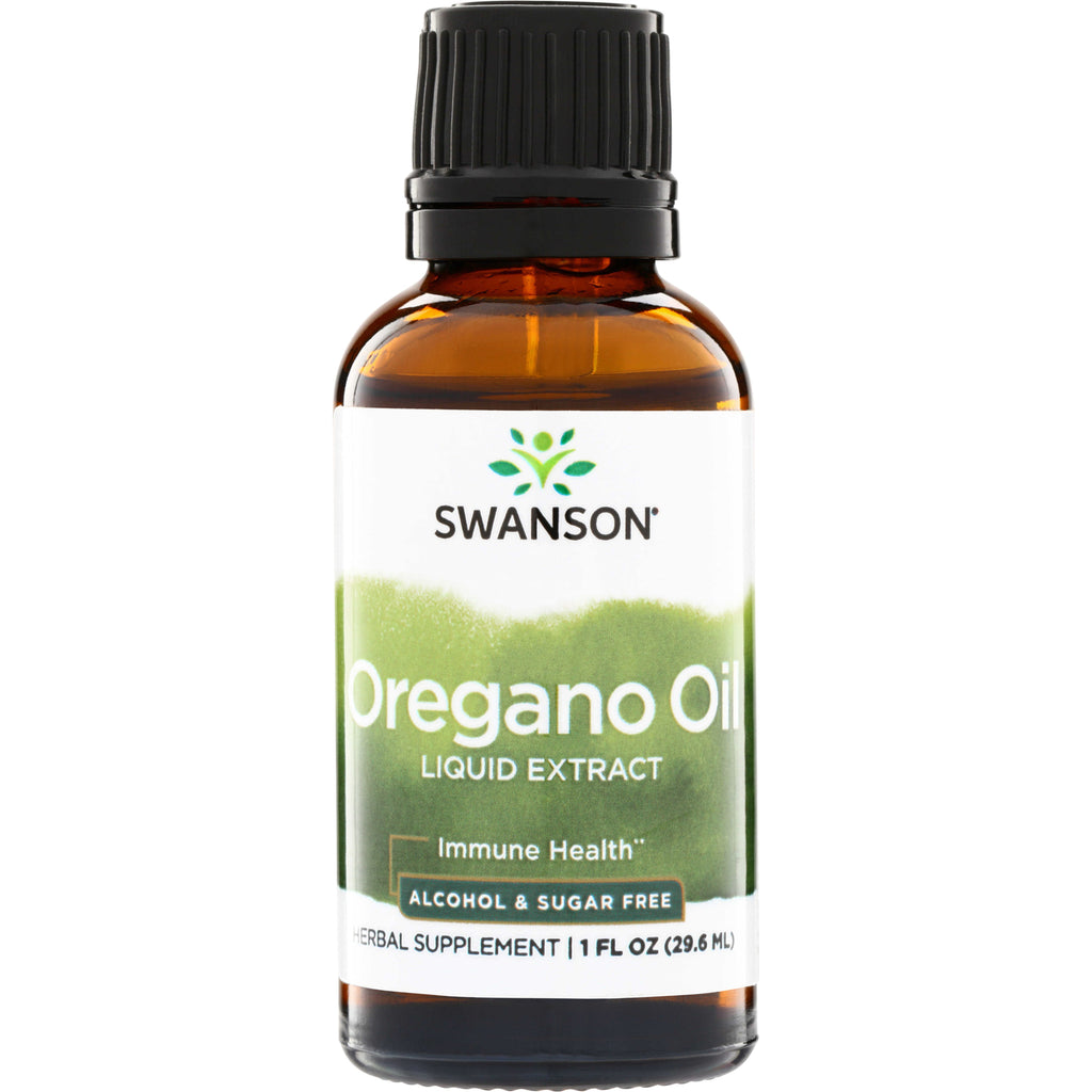 SW1173 | Swanson Oregano Oil Liquid Extract, Alcohol & Sugar Free, 1 fl oz - Thumbnail