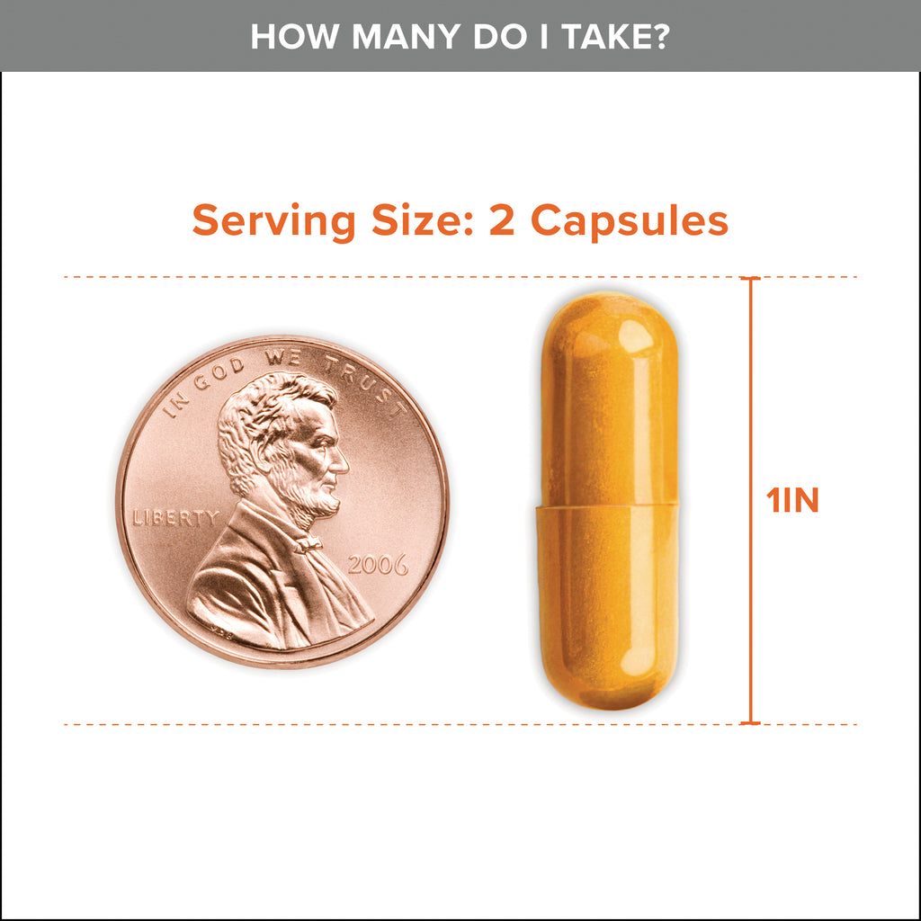 Extra Strength Turmeric Curcumin Complex - Thumbnail
