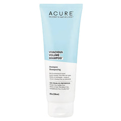 ACR094 | Acure Vivacious Volume Shampoo tube, blue and white, 8 fl oz