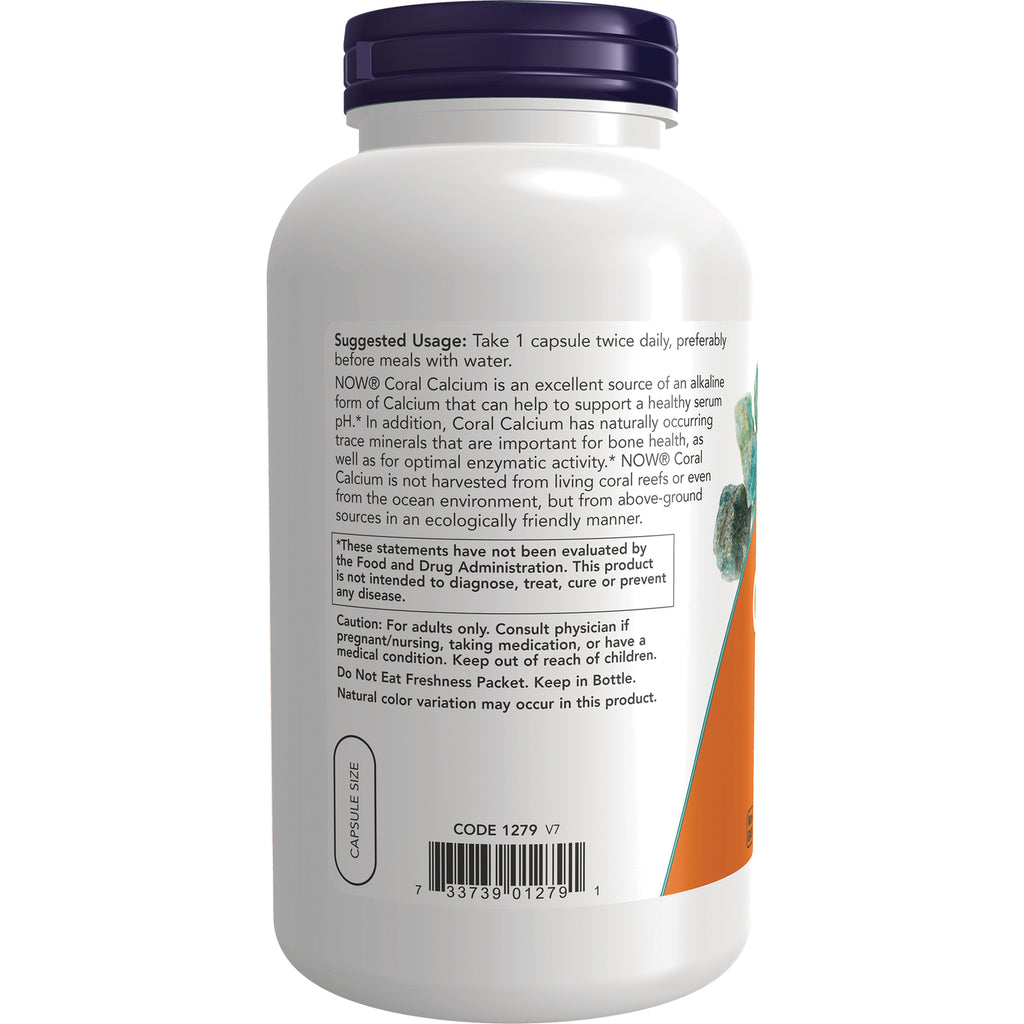 NWF1002 | Back label of white supplement bottle showing suggested usage and warnings with barcode - Thumbnail