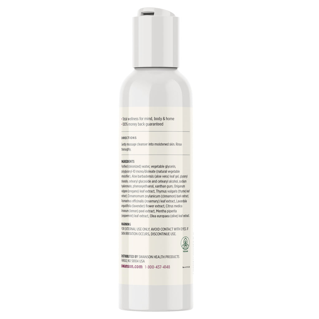 SW1445 | Ingredients, directions, and warnings label text for cleanser, including P65Warnings.ca.gov - Thumbnail
