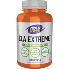 NWF808 | NOW Sports CLA EXTREME bottle, 90 softgels, weight management supplement