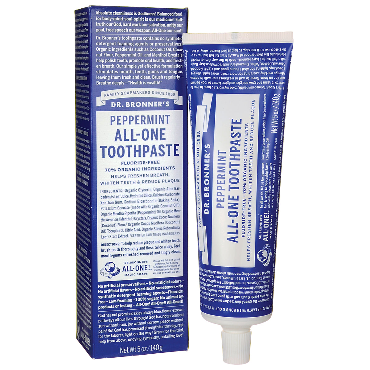 Peppermint All-One Toothpaste – Swanson Vitamins