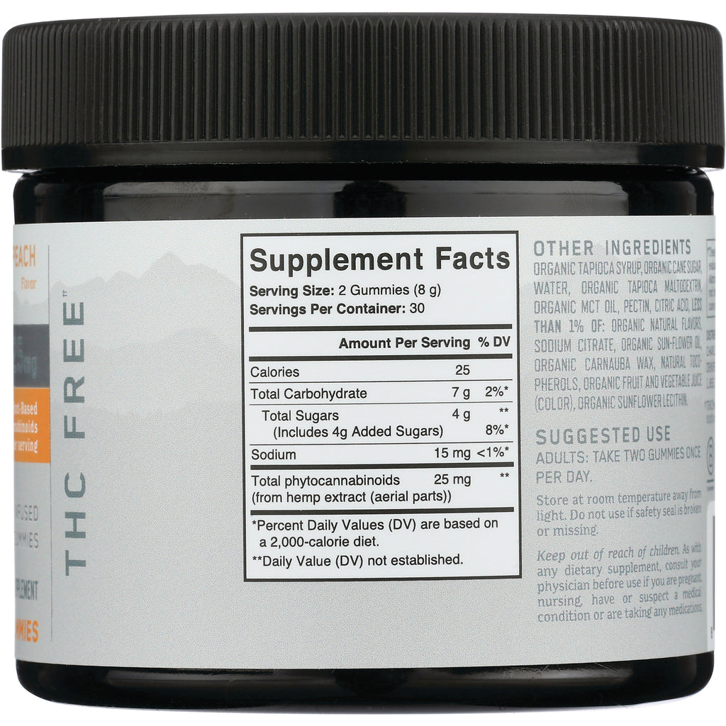 CHW041 | back of supplement jar showing Supplement Facts panel, ingredients and suggested use - Thumbnail