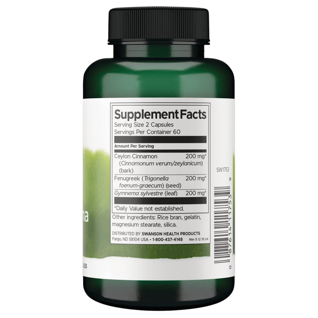 SW1753 | Back label with ingredients and serving information - Thumbnail